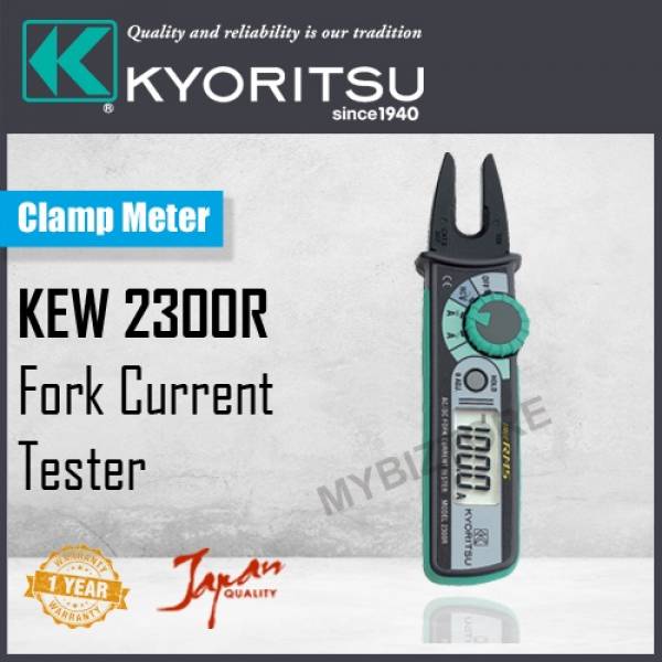 KYORITSU 2300R AC/DC FORK CURRENT TESTER