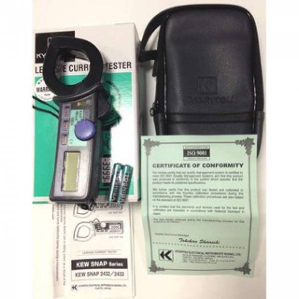 KYORITSU 2432 LEAKAGE CLAMP METER