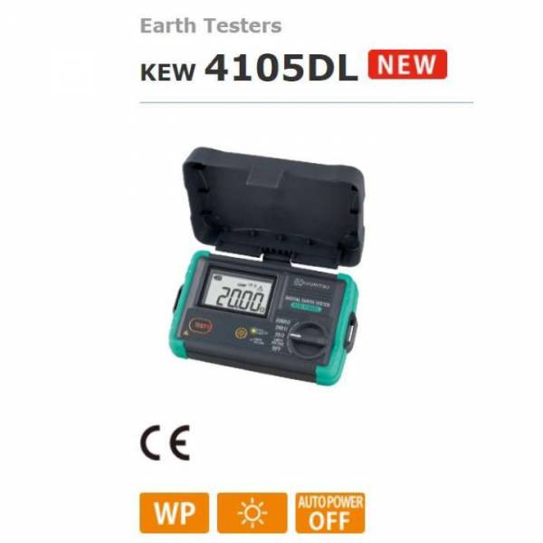 KYORITSU 4105DL-H DIGITAL EARTH TESTER Secondary image