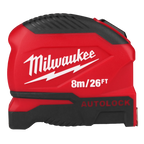 MILWAUKEE 48-22-1826V , 8m/26ft Auto-Lock Tape Measure