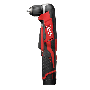 MILWAUKEE M12 SUB-COMPACT RIGHT ANGLE DRILL (C12 RAD-0B ASIA) [BARE UNIT] Secondary image