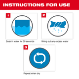MILWAUKEE 48-73-4540 PVC Cooling Towel