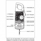KYORITSU 2608A ANALOGUE CLAMP METER