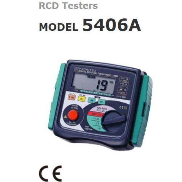 KYORITSU 5406A DIGITAL RCD TESTER