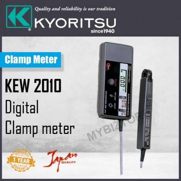 KYORITSU 2010 HIGH SENSITIVITY AC/DC DIGITAL CLAMP METER