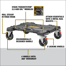 DEWALT TOUGH SYSTEM 2.0 DXL DOLLY DWST08530-1 Secondary image