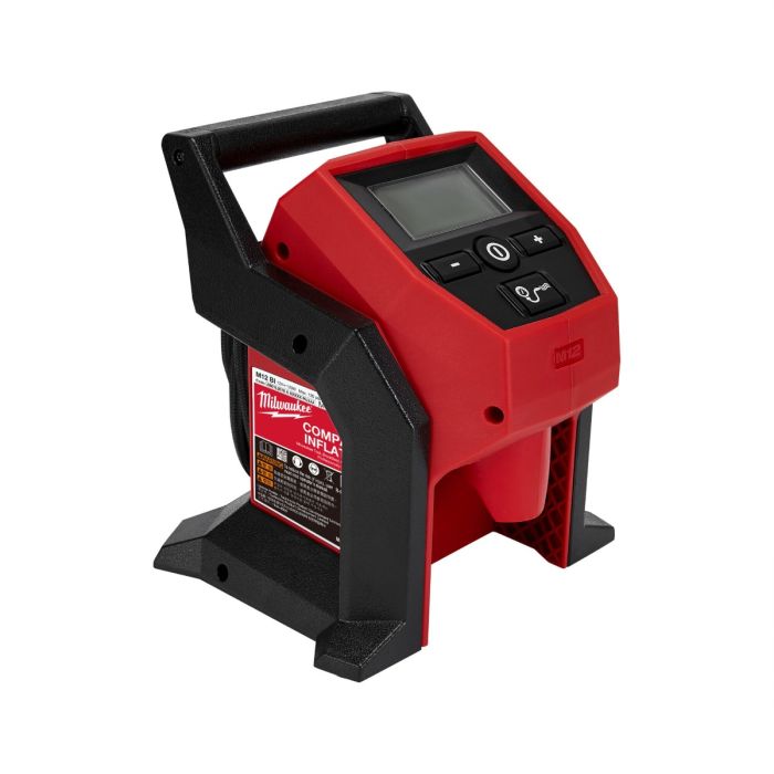 MILWAUKEE M12 BI-0 APJ M12™ Sub Compact 8.27 Bar / 120PSI Inflator (BARE UNIT)
