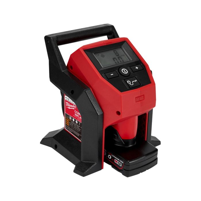 MILWAUKEE M12 BI-0 APJ M12™ Sub Compact 8.27 Bar / 120PSI Inflator (BARE UNIT)