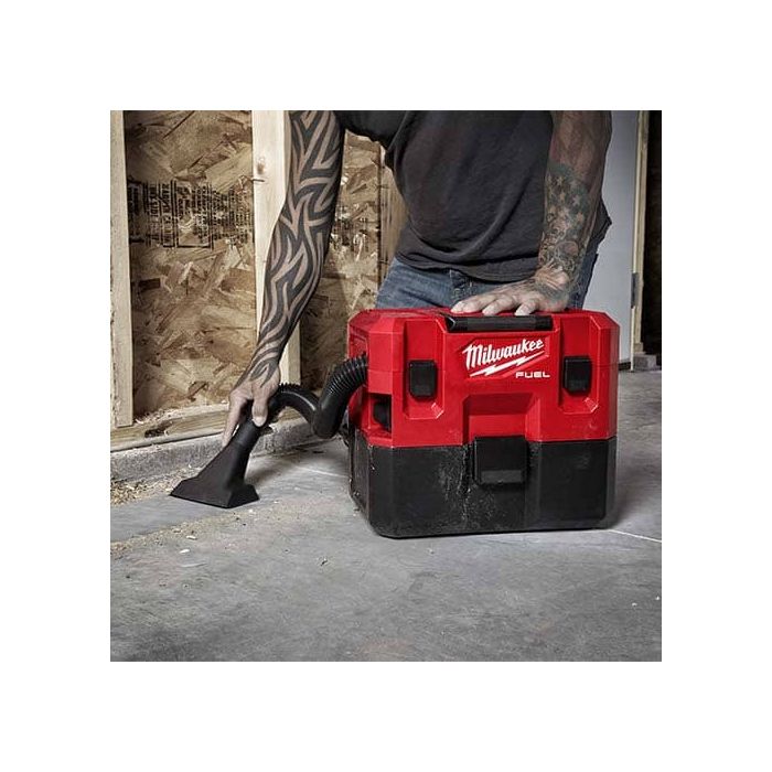 MILWAUKEE M12 FVCL-0 ASIA M12 FUEL™ 105mbar, 6.1Lt Wet/Dry Vacuum (BARE UNIT)