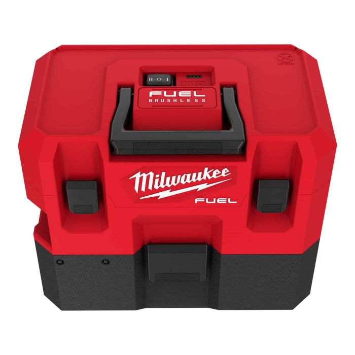 MILWAUKEE M12 FVCL-0 ASIA M12 FUEL™ 105mbar, 6.1Lt Wet/Dry Vacuum (BARE UNIT)