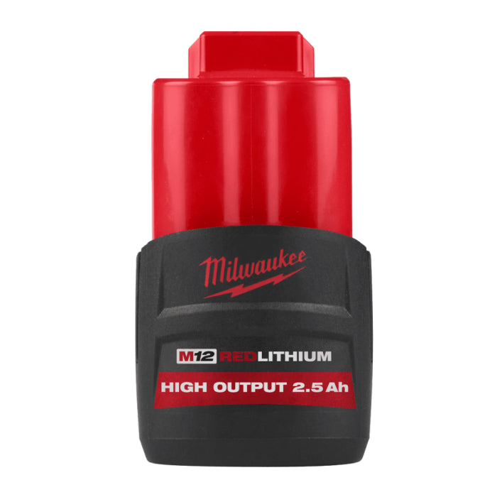 MILWAUKEE M12 HB2.5 ASIA,  M12™ HIGH OUTPUT™ 2.5Ah Battery Secondary image
