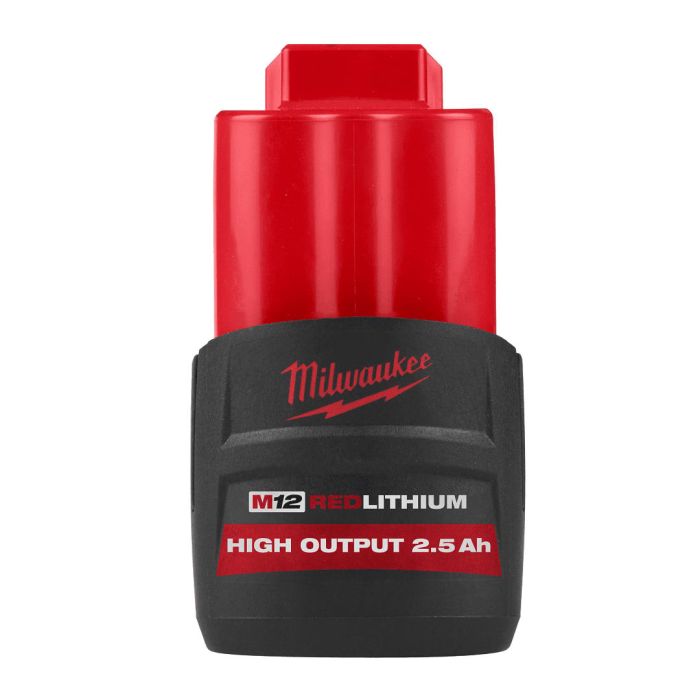 MILWAUKEE M12 HB2.5 ASIA,  M12™ HIGH OUTPUT™ 2.5Ah Battery Main image