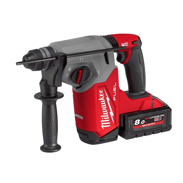 MILWAUKEE M18 FHX-0X0 ASIA M18 FUEL™ Gen II 26mm 2.7 Joule SDS-Plus Rotary Hammer w/ Fixtec (BARE UNIT)