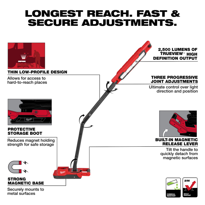 MILWAUKEE M18 ABL-0 APJ, M18™ 2500 Max Lumens Boom Light (BARE UNIT) Secondary image