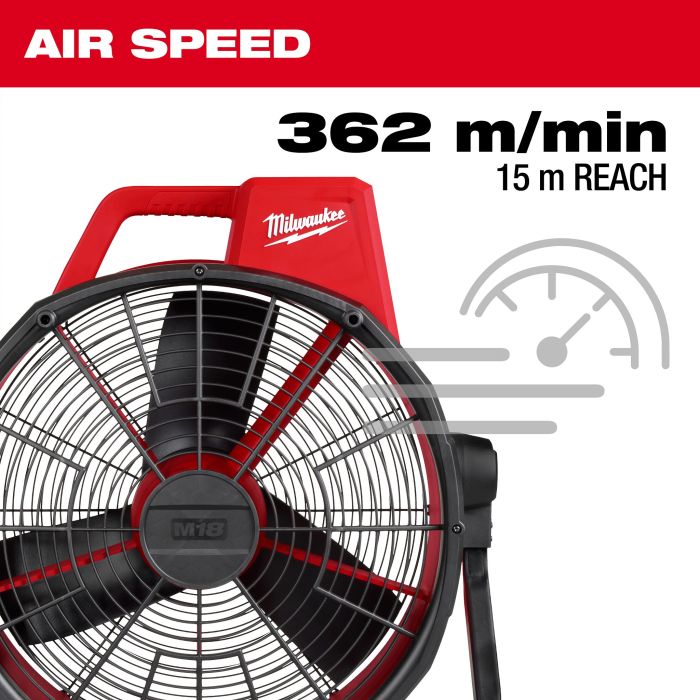 MILWAUKEE M18 ARFHP-0 APJ M18™ High Velocity Air Fan (BARE UNIT)