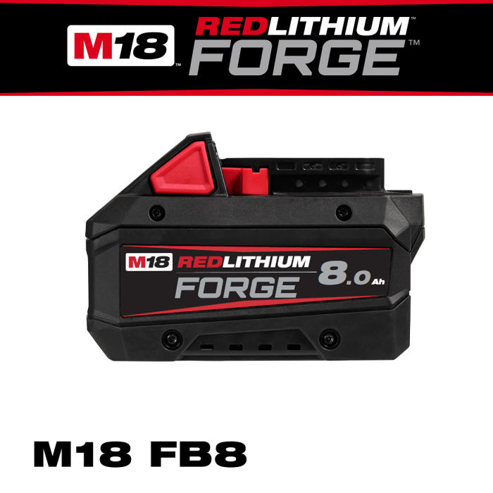 MILWAUKEE M18 FB8 ASIA, M18™ FORGE™ 8.0Ah Battery
