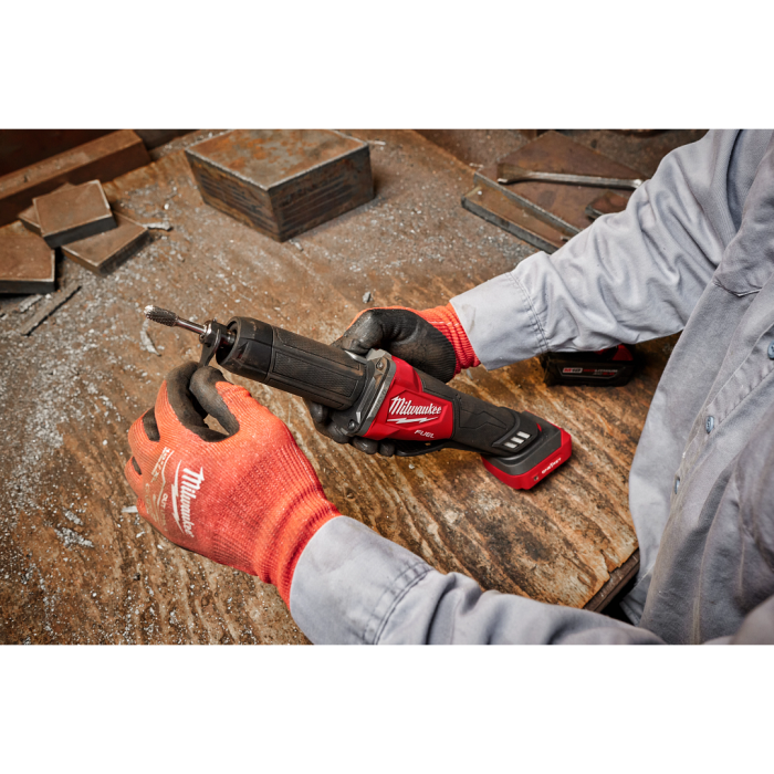 MILWAUKEE M18 FDGROVB-0X ASIA M18 FUEL™ Variable Speed Braking Die Grinder w/ Lock On Slide Switch (BARE UNIT)