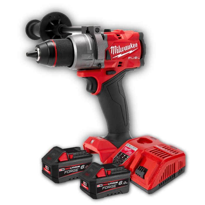 MILWAUKEE FUEL™ X FORGE POWER PERCUSSION DRILL (M18 FPD3-FB6 KIT SET)