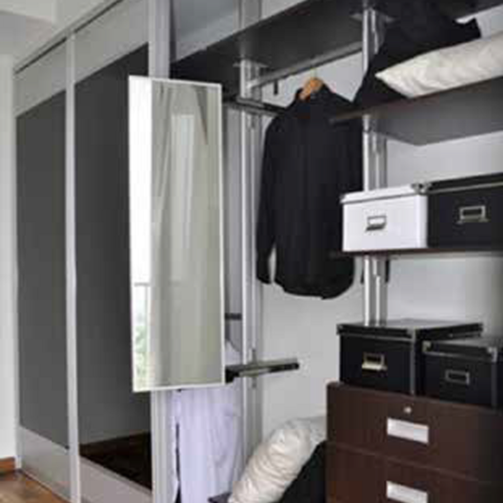 S.H Nj2019 Wardrobe Mirror Slide