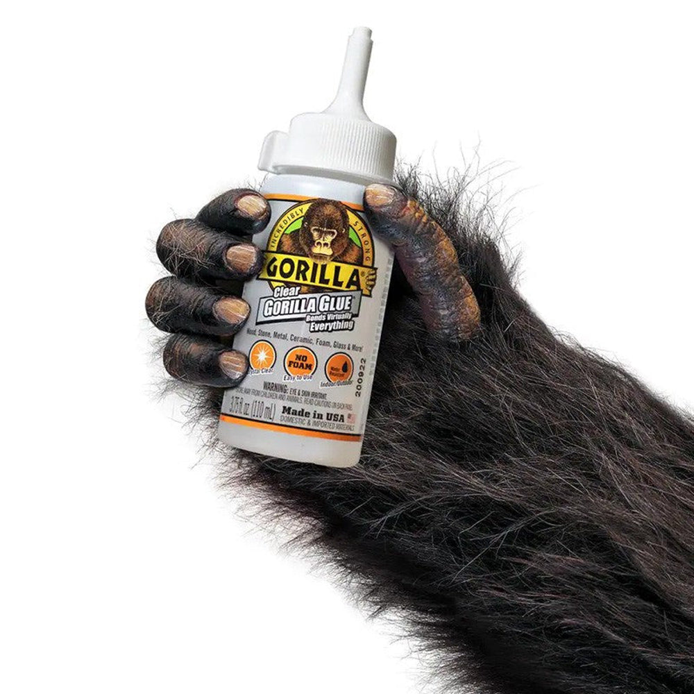 Gorilla Clear Glue, Water Resistant, Crystal Clear, 51ml / 111ml / 170ml