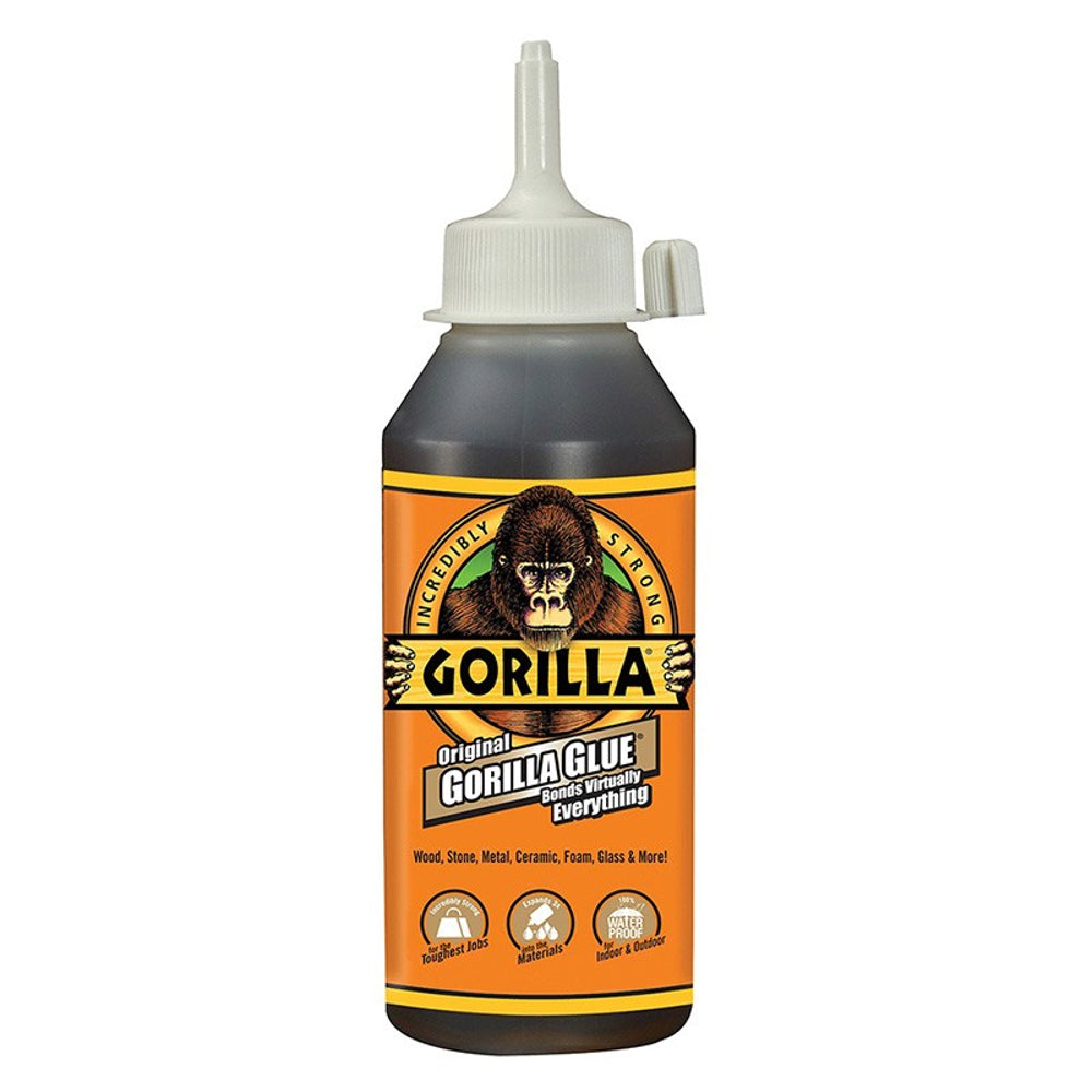 Gorilla Original Glue, Waterproof Polyurethane, Brown, 59ml to 1.06L Secondary image