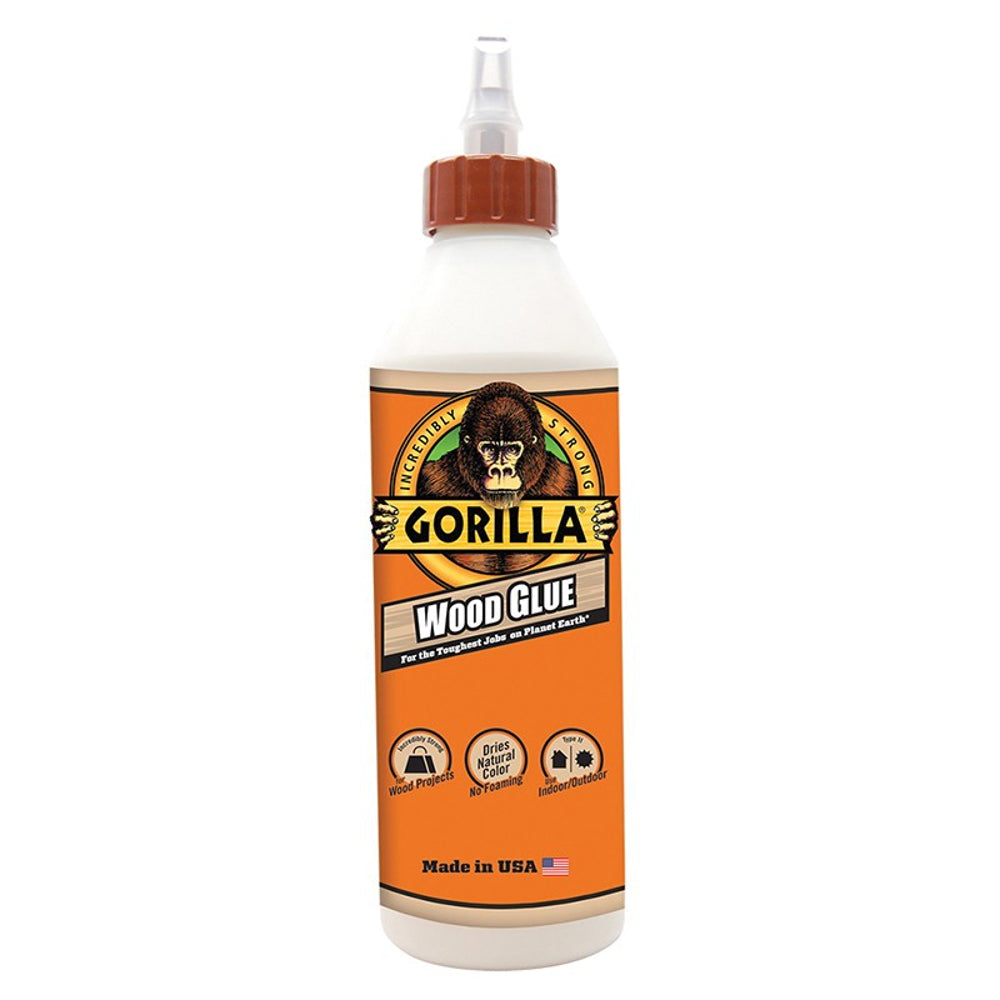 Gorilla Wood Glue, Natural Tan, 118ml to 3.78L