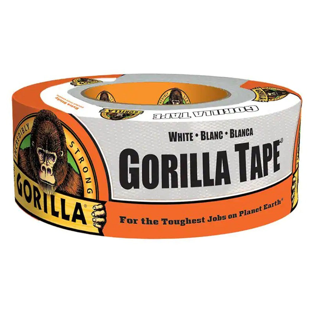 Gorilla Weather Resistant Duct Tape, White, 1.88" x 10 / 30 Yards Secondary image