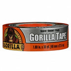 Gorilla Weather Resistant Duct Tape, Silver, 1.88" x 10 / 30 Yards