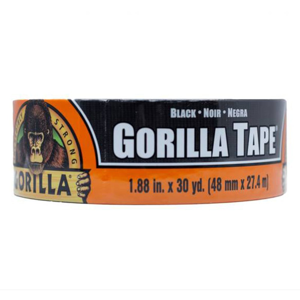 Gorilla Weather Resistant Duct Tape, Black, 1.88" x 10 / 30 Yards Secondary image