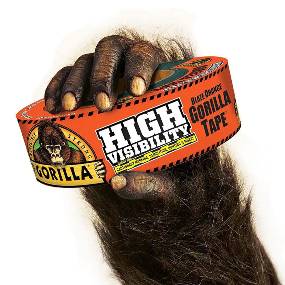 Gorilla High Visibility Blaze Orange Tape, 1.88" x 35 Yards Secondary image