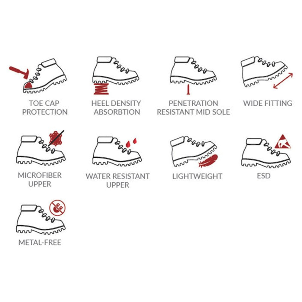 AcesafeT SPEAR 19127 Safety Shoe