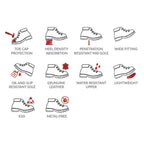 AcesafeT STOUT 19608A Safety Shoe