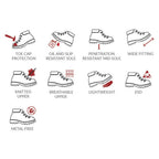 AcesafeT FROLIC 19708 Sports Safety Shoe