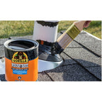 Gorilla Waterproof Patch & Seal Liquid Rubber Sealant Coating, 32oz, Clear / Black / White