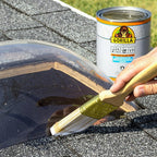 Gorilla Waterproof Patch & Seal Liquid Rubber Sealant Coating, 32oz, Clear / Black / White
