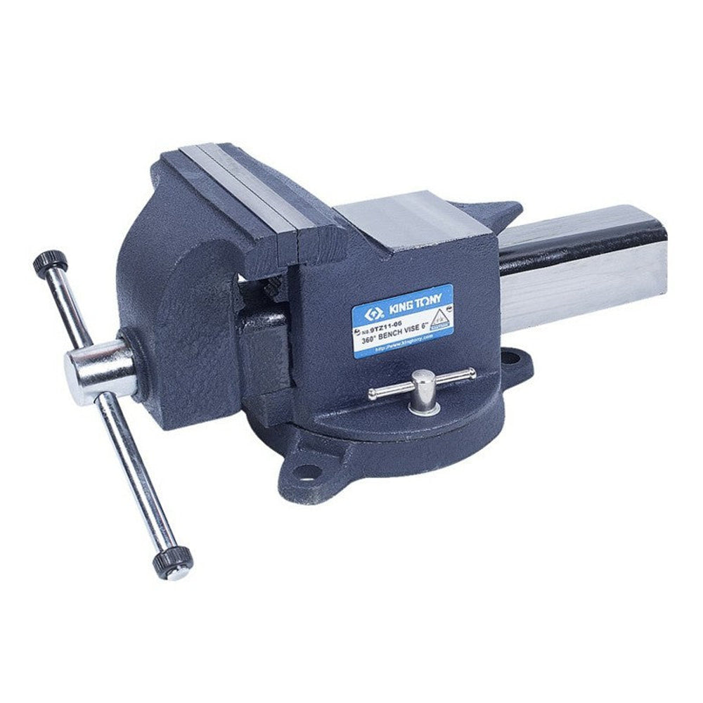 King Tony 9TZ11 360 Degree Swivel Cast Steel Bench Vise