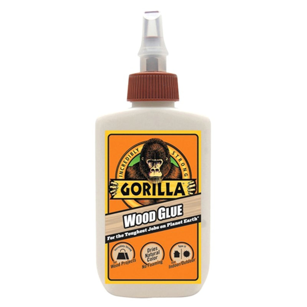 Gorilla Wood Glue, Natural Tan, 118ml to 3.78L