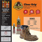 Gorilla Clear Grip Contact Adhesive, 4 x 5.67g