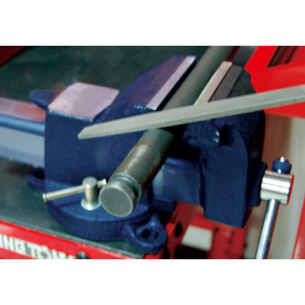 King Tony 9TZ11 360 Degree Swivel Cast Steel Bench Vise