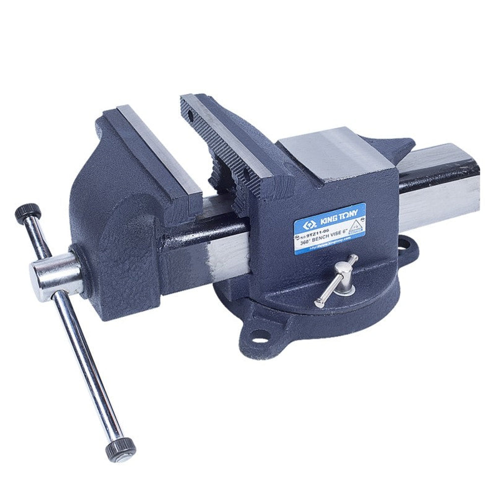 King Tony 9TZ11 360 Degree Swivel Cast Steel Bench Vise