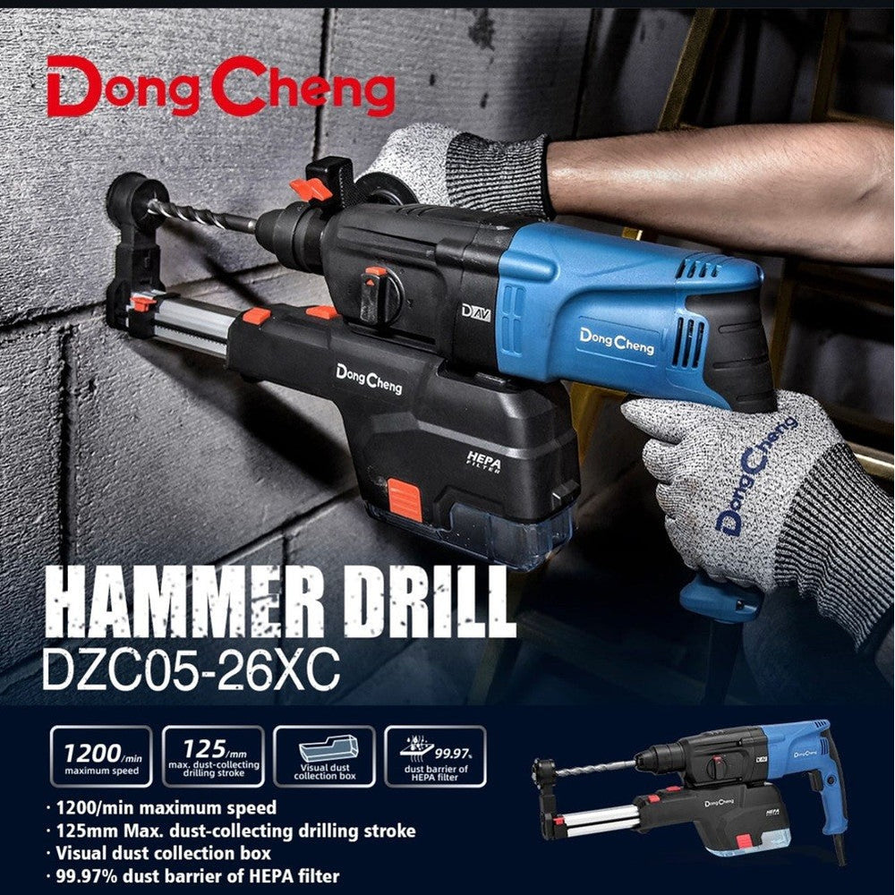 Dongcheng DZC05-26XC SDS-PLUS Corded Rotary Hammer Drill