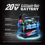Dongcheng FFBL2060 20V Lithium-ion 6.0Ah Battery Pack