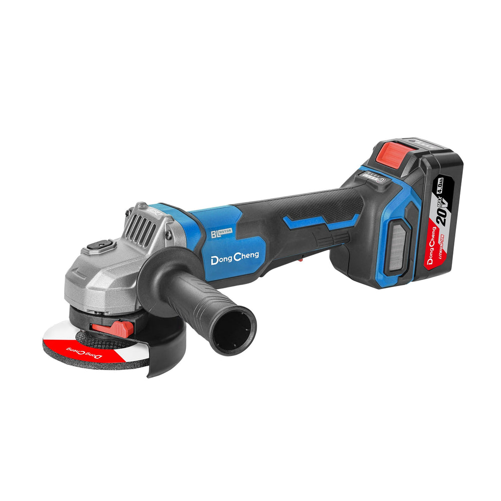 Dongcheng DCSM04-100P 20V Brushless 4 inch Cordless Paddle Switch Angle Grinder