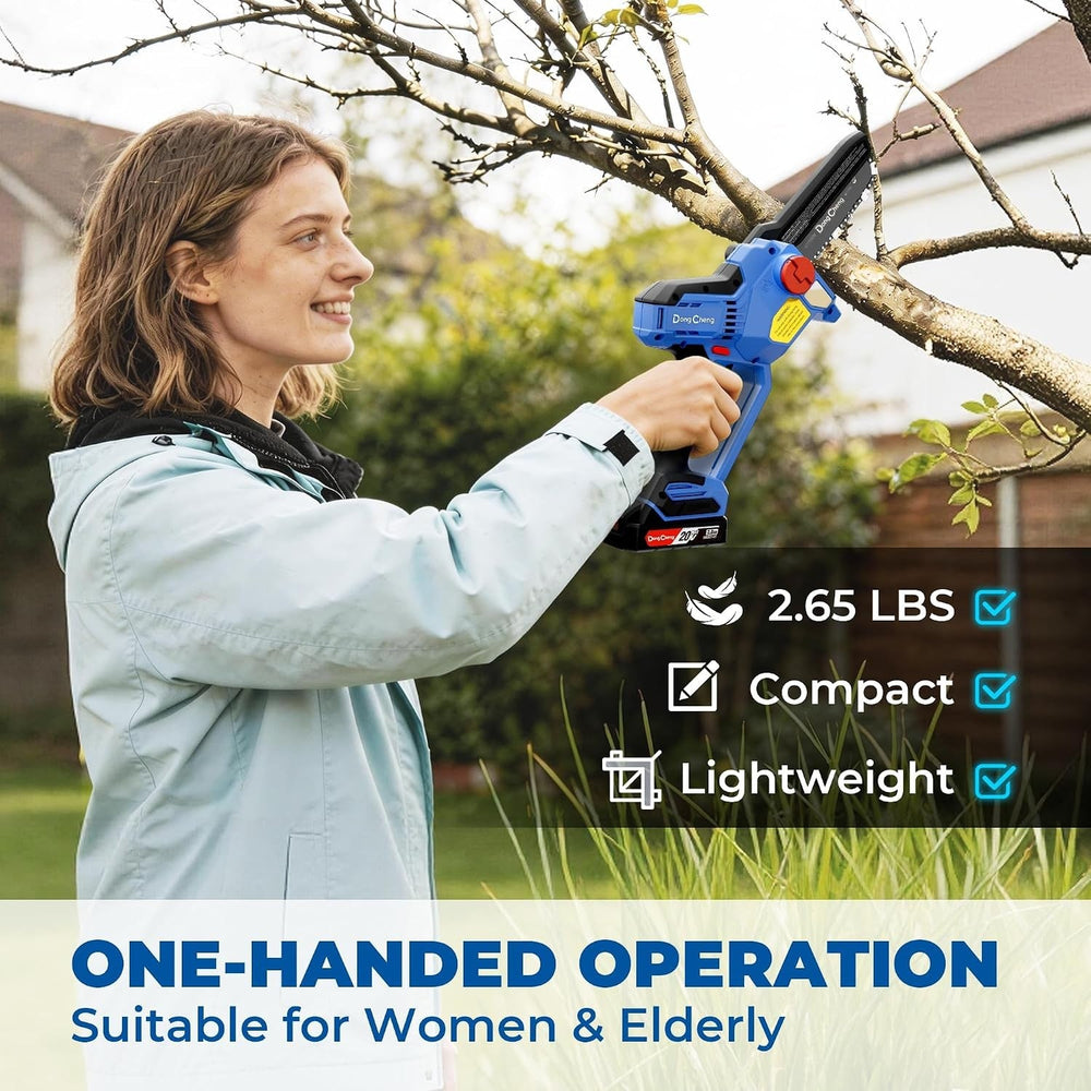 Dongcheng DCCS20061 20V Brushless Mini Cordless Chainsaw