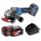 Dongcheng DCSM08-100EM 20V MAX 4-inch Cordless Angle Grinder Kit