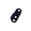 S.H Oval Pipe Bracket - Black