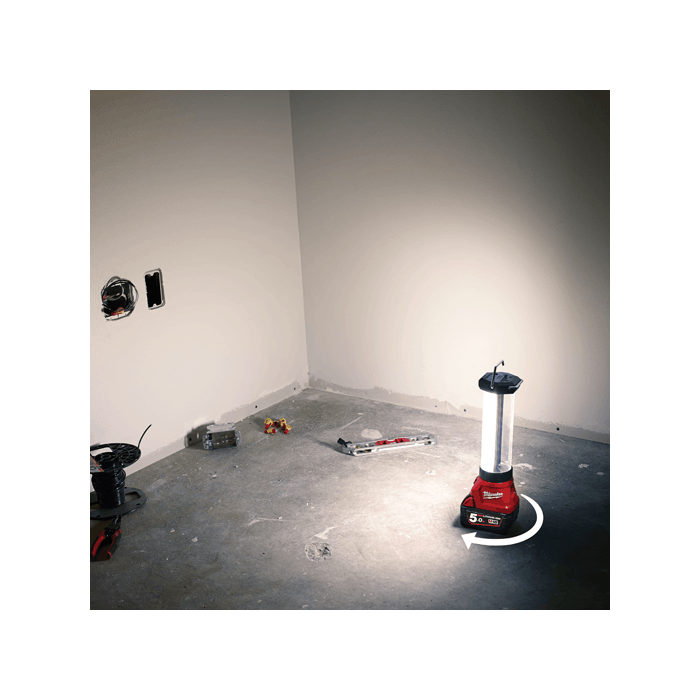 MILWAUKEE M18 LL-0 ASIA, M18™ 700 Max Lumens LED 180̊ - 360̊ Lantern Light (BARE UNIT)