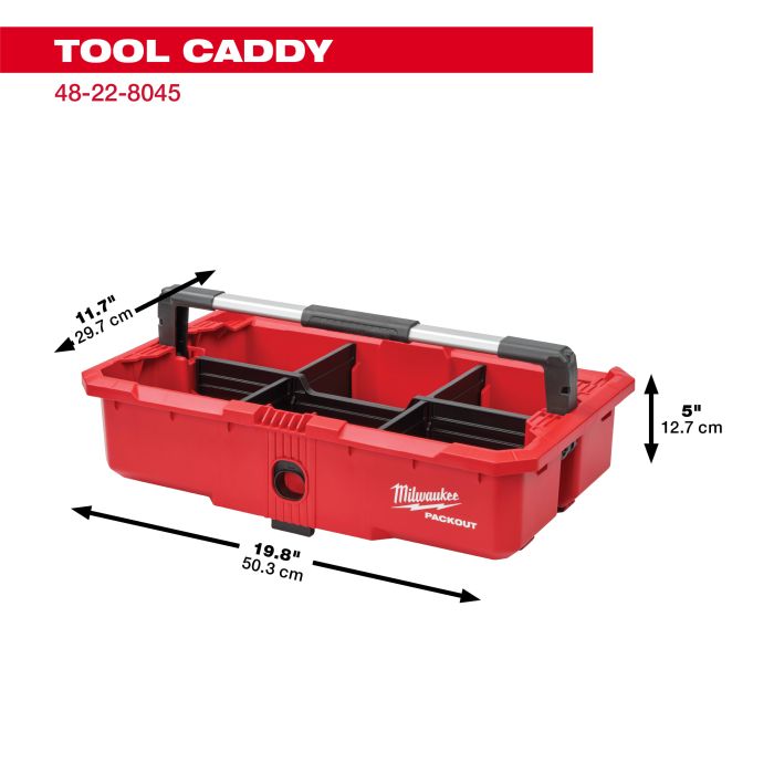 MILWAUKEE 48-22-8045 , PACKOUT™ Tool Caddy / Tray