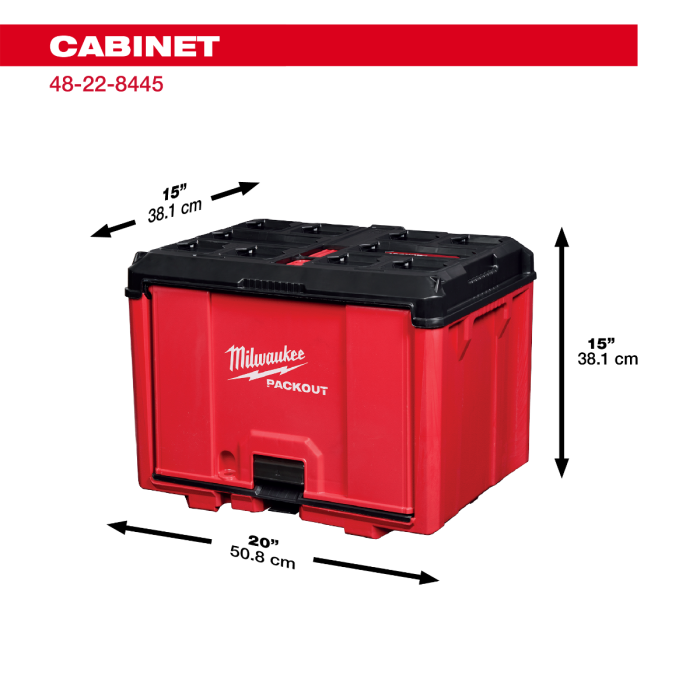 MILWAUKEE 48-22-8445 , PACKOUT™ Cabinet