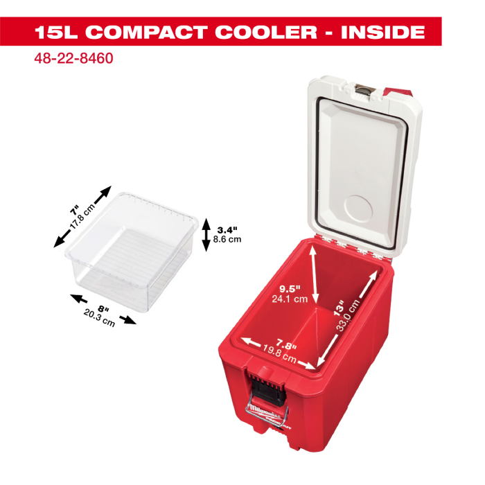 MILWAUKEE 48-22-8460 , PACKOUT™ Cooler